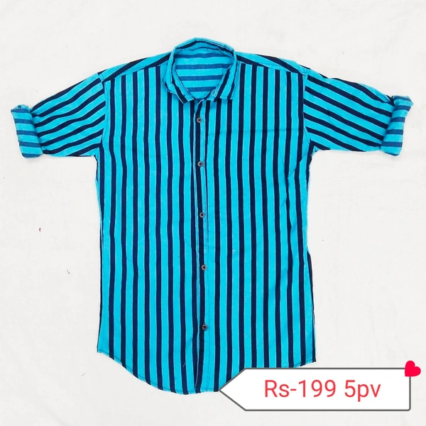 Shirt - Red Green Blue Black, M