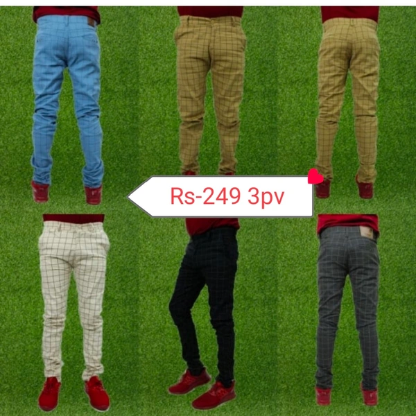 Cotton Pant - Multi Colour, 28/30/32