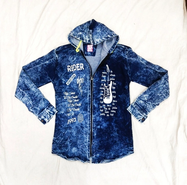 Denim Shirt - M L