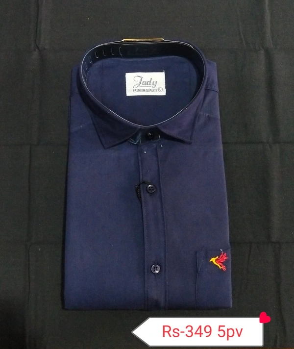 Shirt - M L, Dark Navy Blue