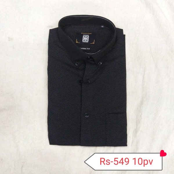 IVORY THRONE Cotton Shirt - Black, M