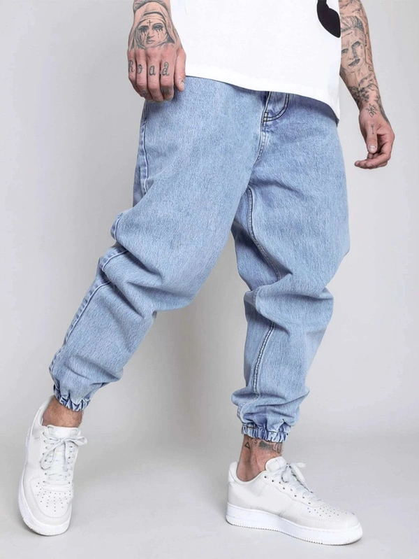 V2 Kart Denim Joggers - Sky Blue, 30