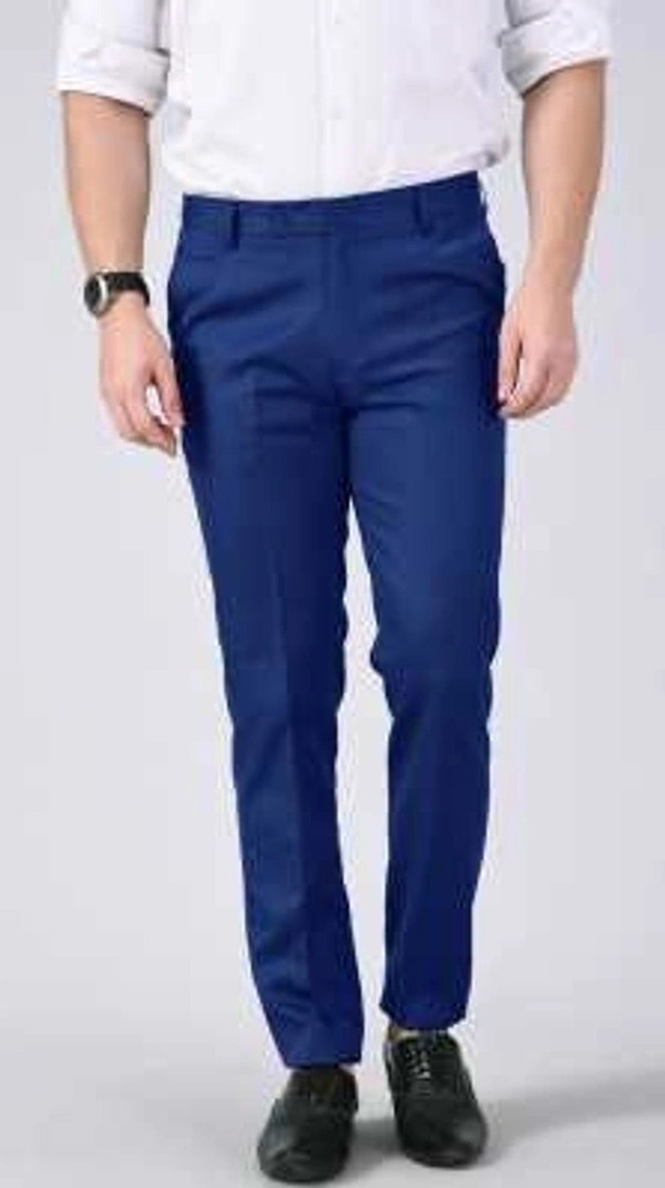 Red Max Cotton Pant  - Navy Blue, 30