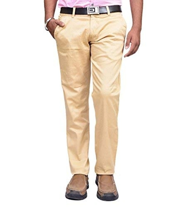 Sparkey Cotton Pant  - Cream Colour , 28