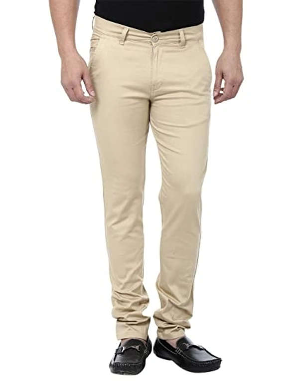 Cotton Pant - Cream Colour, 32