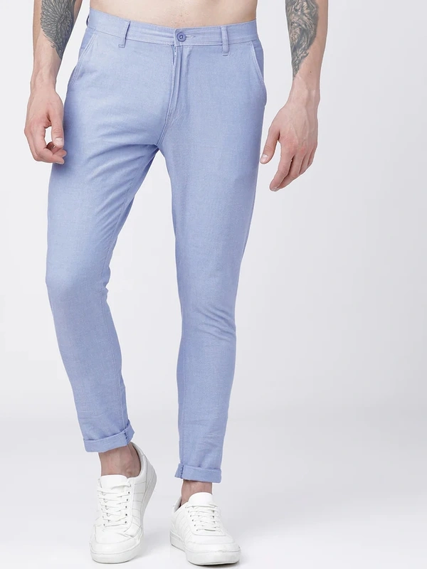 Mr Huffman Cotton Pant - Light Blue, 32
