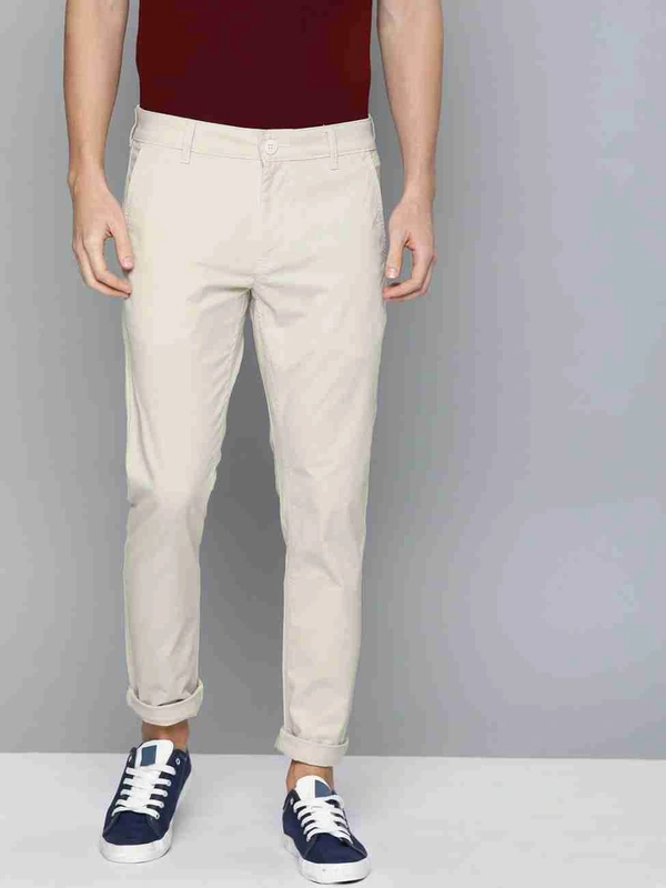 Skinny Cotton Pant - Cornslik, 32/34