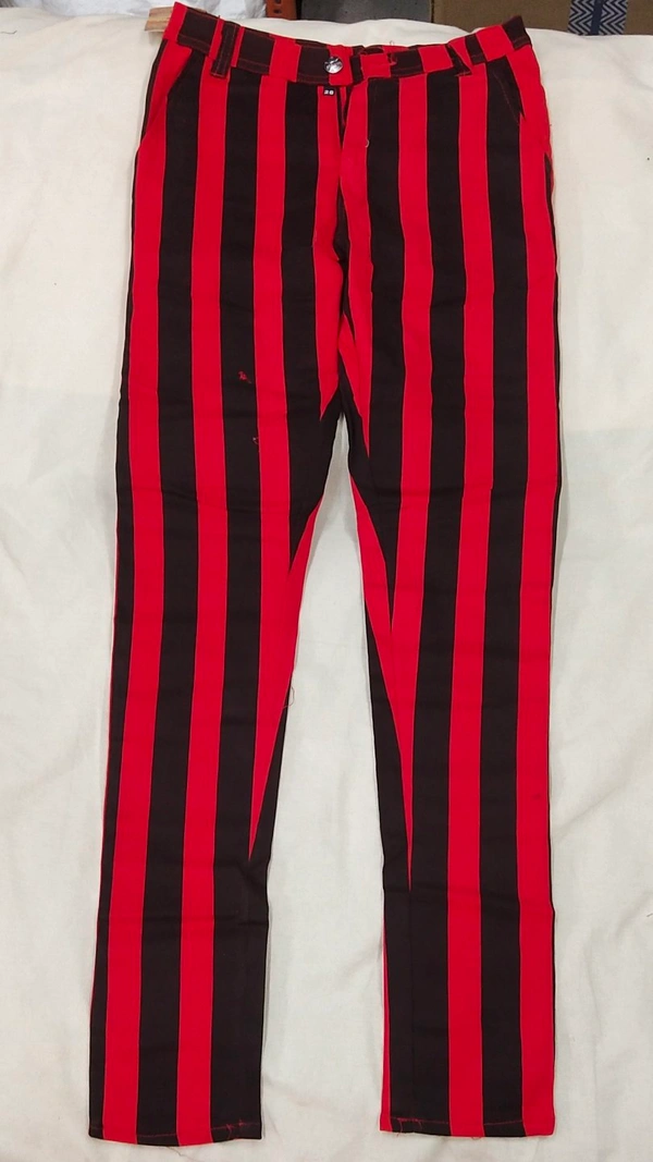 Raihan Jeans - Red and Black , 28