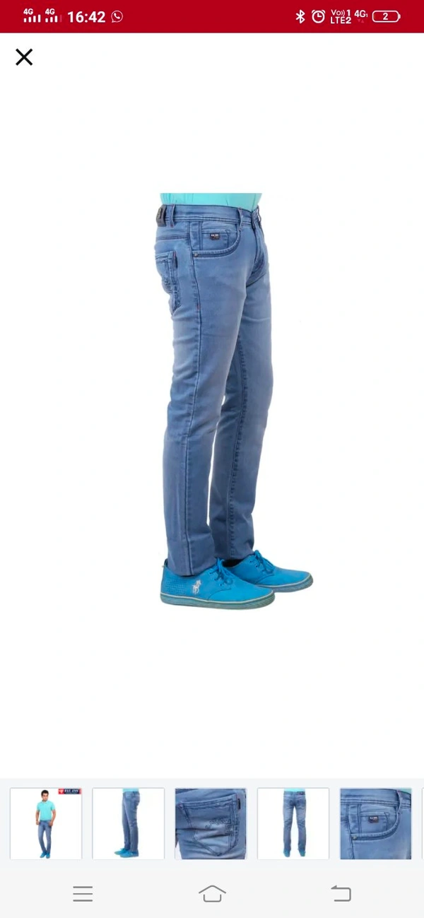 FLU JEANS Denim Jeans - Light Blue , 28