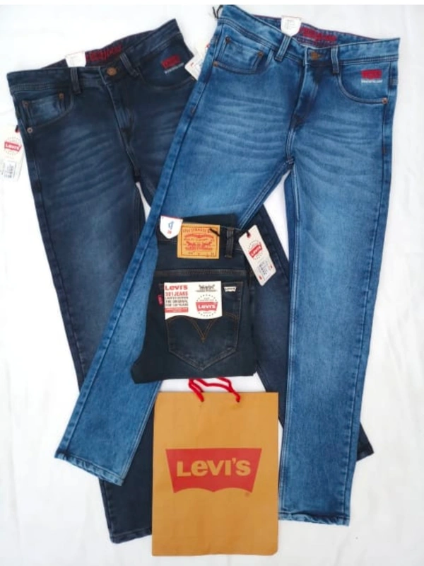 Levi's  Denim Jeans  - 28, Wash Blue/Wash Black