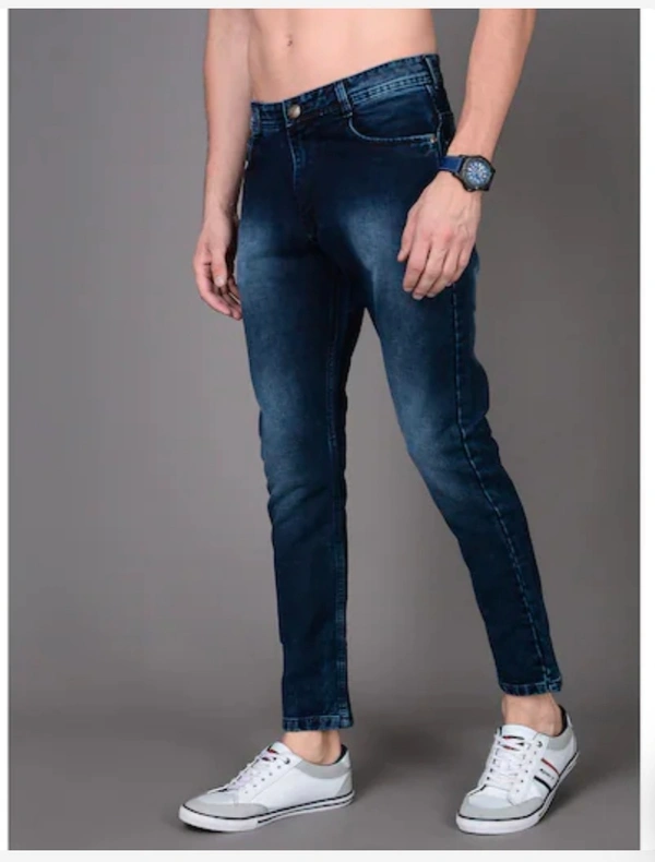 Moulty Denim Jeans  - Navy Blue , 28