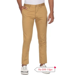 Sparky Cotton Pant - Light Yellow, 36