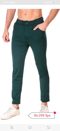 Levii s Lycra Pant - Dark Green, 32
