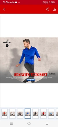 Sportz Fit Sport T Shirt 15pv - M L XL, Blue/White/Light Green/Yellow