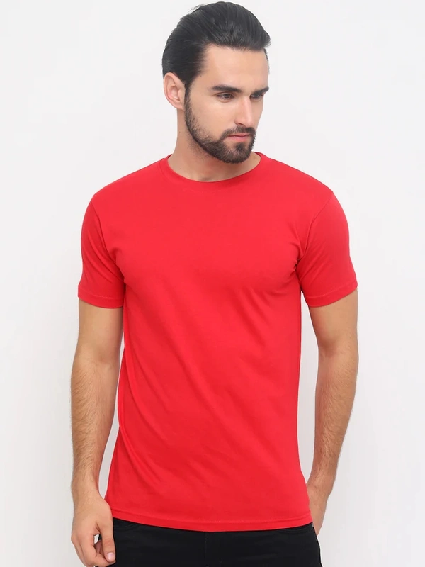King Sport T Shirt 4pv - M, Red/Navy Blue
