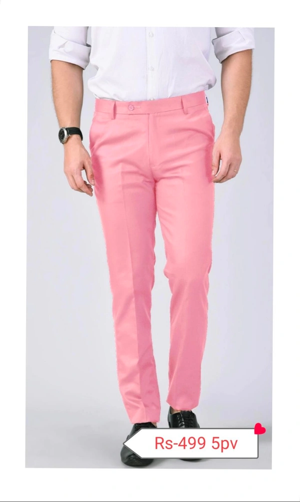 Tom Hilfiger  Lycra Pant - 34, Light Pink