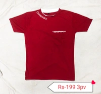 Half T Shirt 12pv - M/L, Navy Blue/Yellow/Meroon