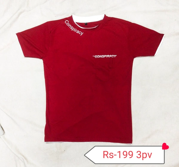Half T Shirt 12pv - M/L, Navy Blue/Yellow/Meroon