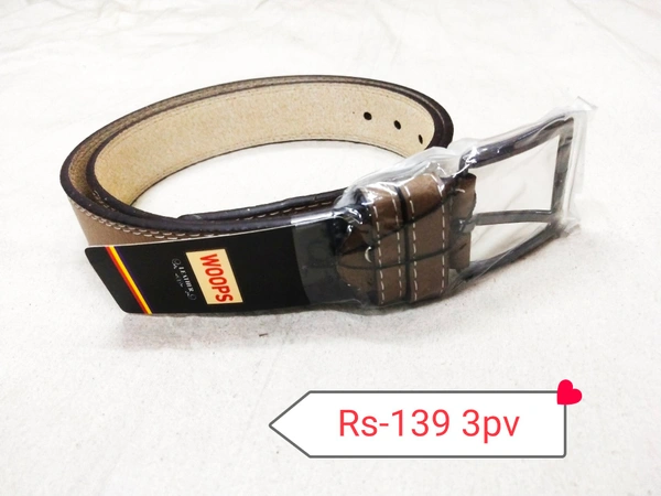 Woops Belt - Light Brown