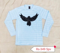 Full T Shirt 20pv - M/L, Navy Blue/Red/Yellow/grey/Black