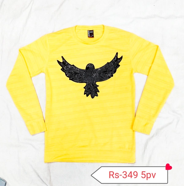 Full T Shirt 20pv - M/L, Navy Blue/Red/Yellow/grey/Black