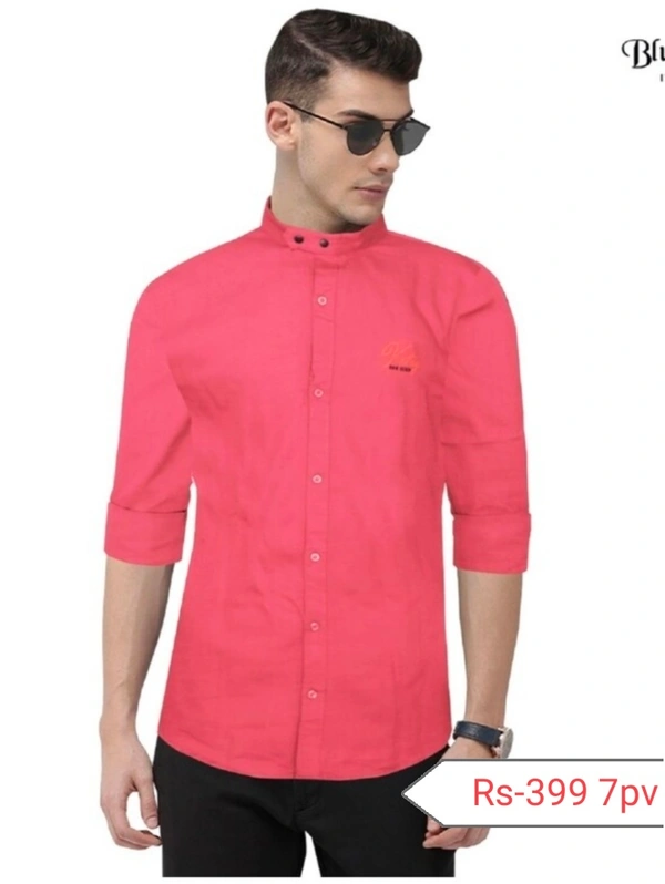 Cotton Shirt  - Pink, M L Xl