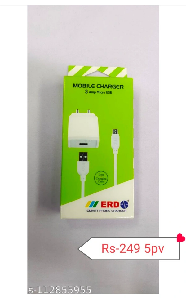 ERD Charger 2am Rs-120 3p - White