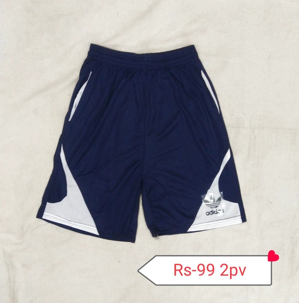 Adidas Sport Half Pant 8pv - White/Navy Blue/Black