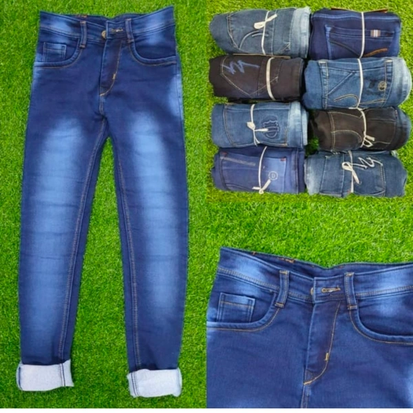 Sparkey Jeans - Wash Navy Blue, 28