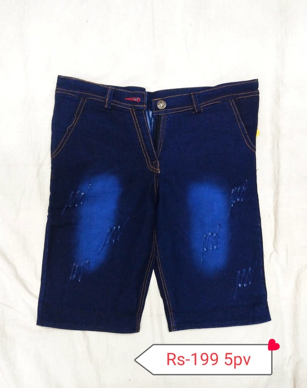 Sparkey Half Pant 20pv - 32, Wash Navy Blue