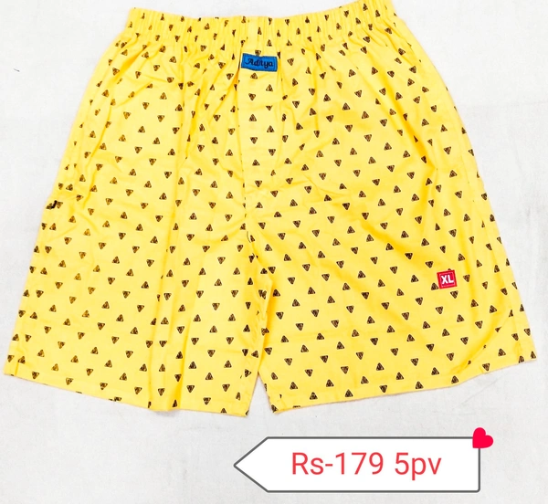 Aditya  Half Pant 20pv - XL, Yellow