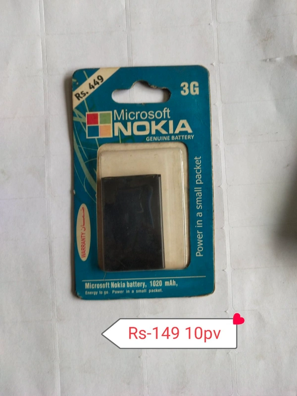Win/Intex/Nokia/Candytech/And/Samsung  Battery 