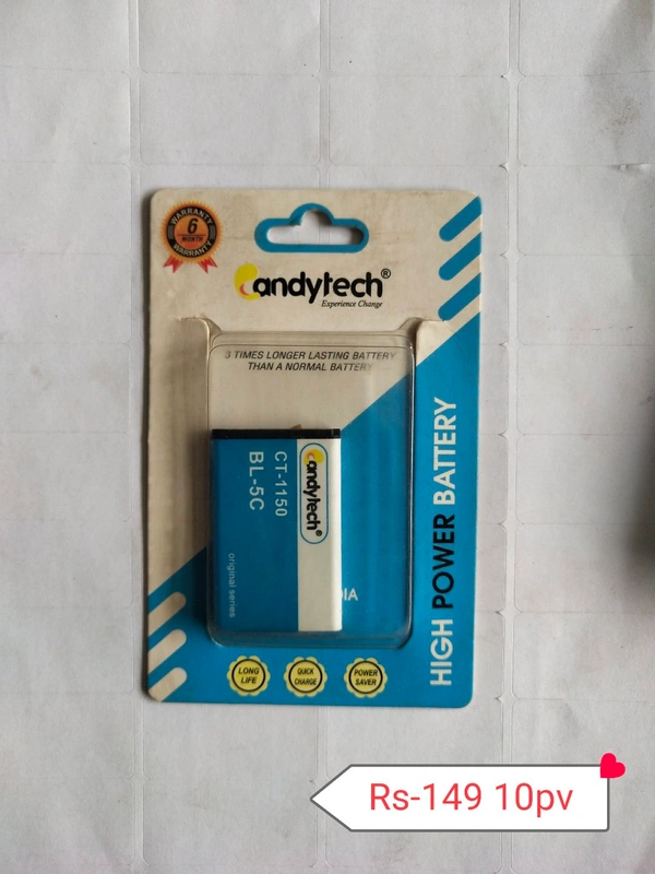 Win/Intex/Nokia/Candytech/And/Samsung  Battery 