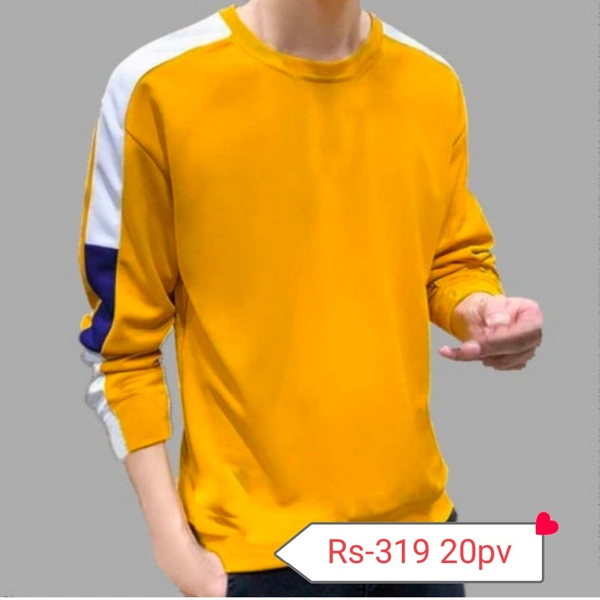 Tom Hiddle Sweat T Shirt  - XL, Yellow