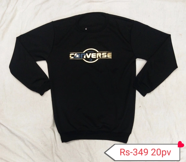 Sweat T Shirt  - L, Black