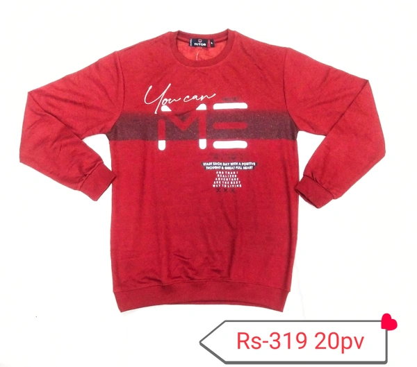 Tutor Sweat T Shirt - XL, Meroon