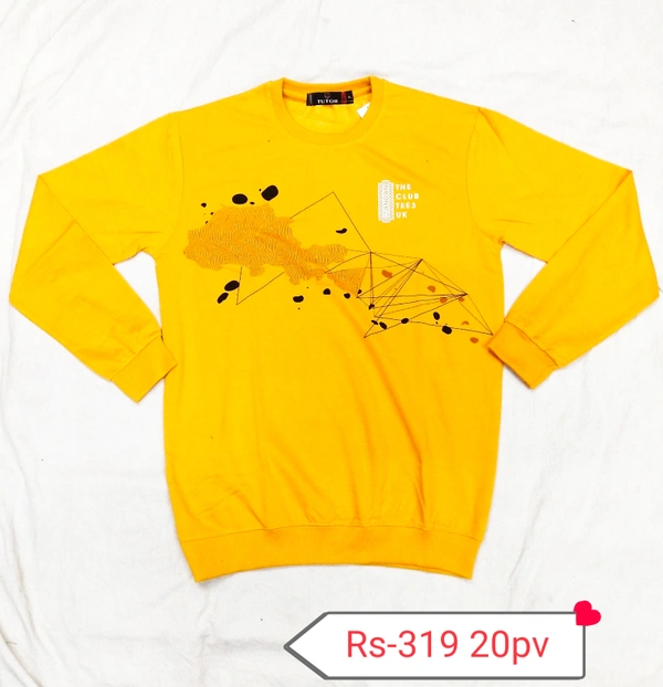 Tutor Sweat T Shirt - XL, Yellow
