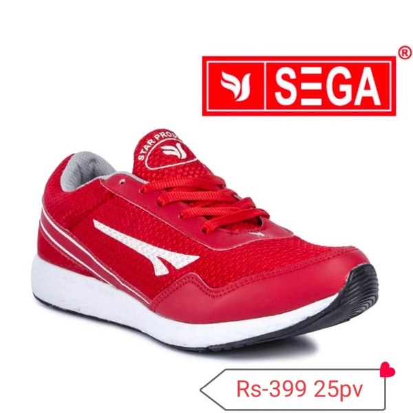 Sega Shoe - Red and white, 8