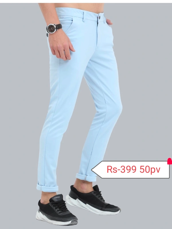 Lycra Pant 50 Pv - Light Blue, 28/30/32/34/36