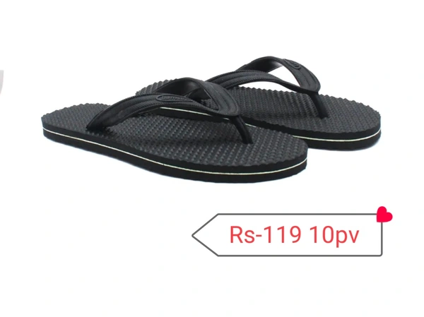 Slippers  - Black Blue, 6/7/8/9