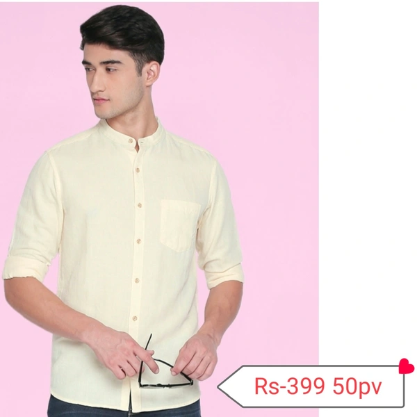 Snapshirt  Shirt  - Light Yellow, M/L/XL