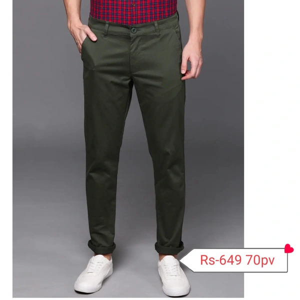 Arrow Cotton Pant  - Dark Green, 28/30/32/34