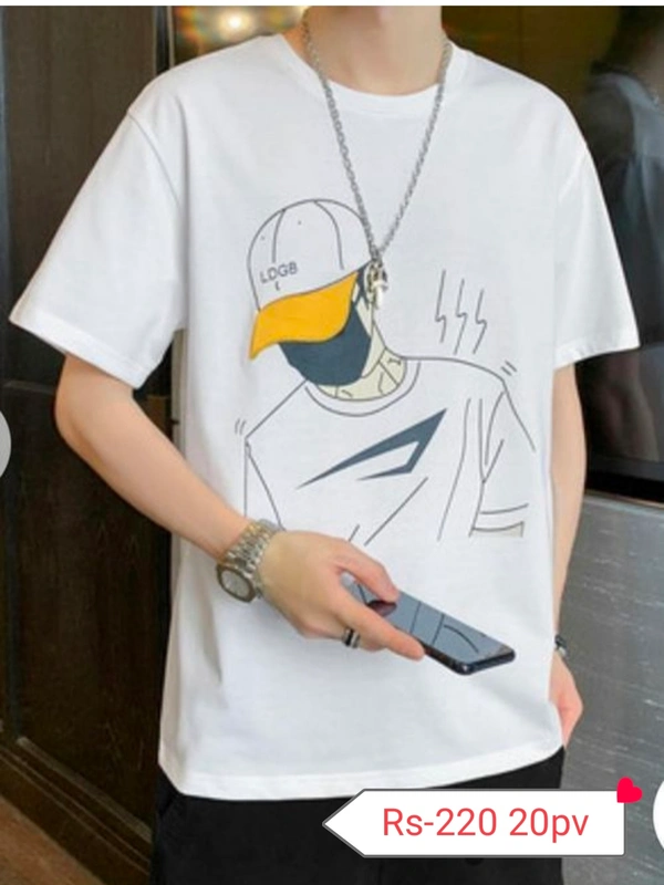 Stylogue Half Tshirt  - White, M L XL