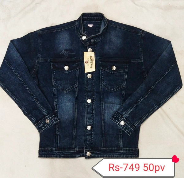Best Counter  Denim Jacket  - Blue, M/L