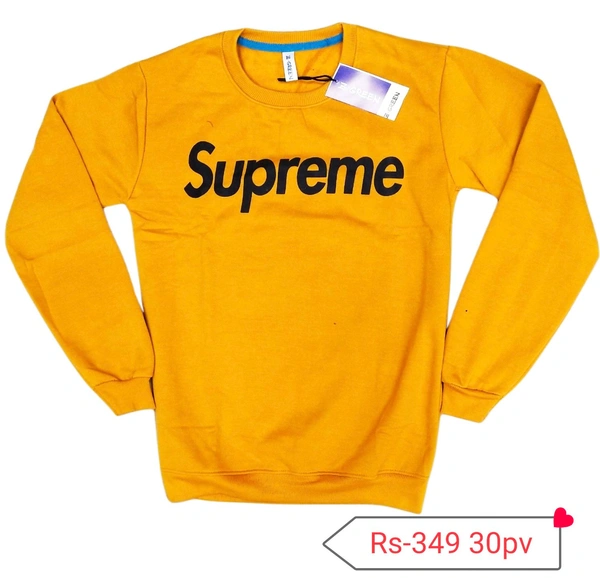 Supreme  Full T Shirt 30pv - Web Orange, M L