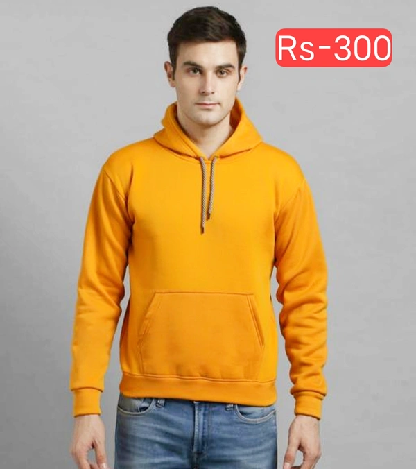 Hoddie  - M L, Web Orange