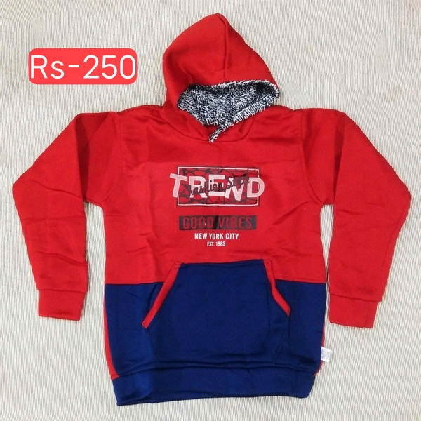 Hoodie  - M L, Red