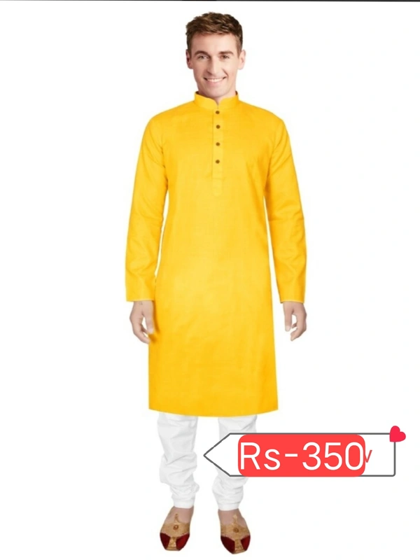 Kurta Pejama 240 2p - Yellow, 36.38