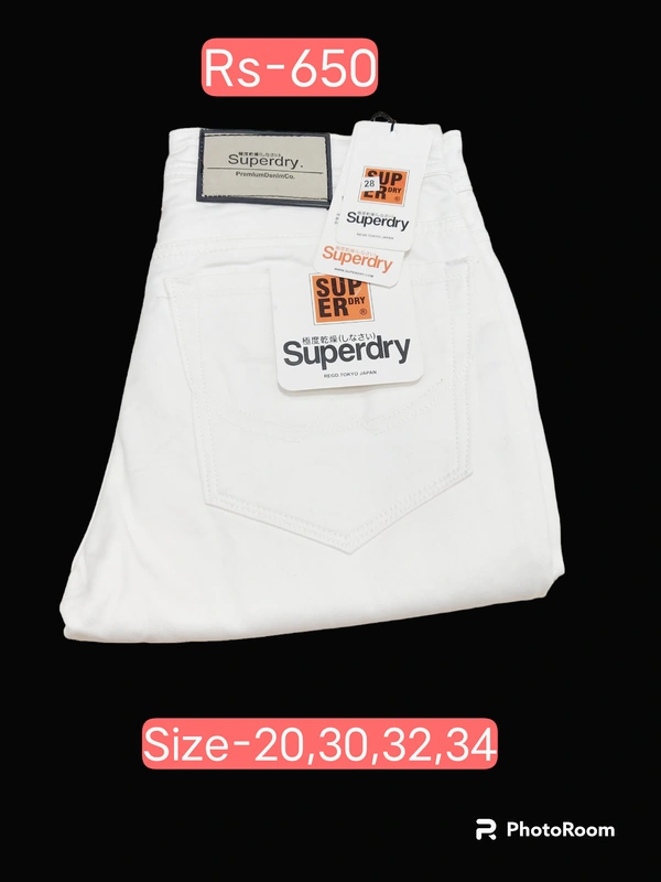 Jeans W Rs-450 3p - White, 20 30 34