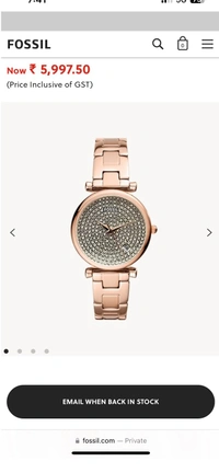 FOSSIL CARLIE DIAMOND
